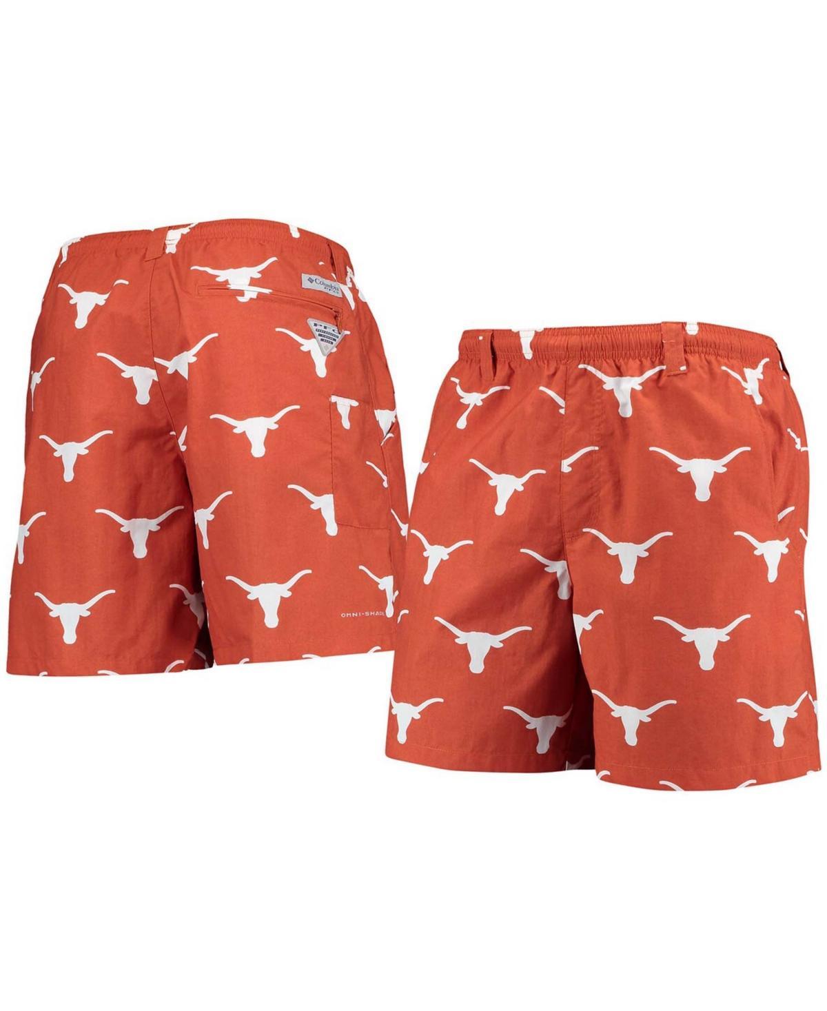 Mens Columbia Texas Orange Texas Longhorns PFG Backcast II 8 Omni-Shade Hybrid Shorts Product Image