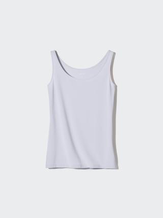 Womens Airism Sleeveless Top with Moisture-Wicking Gray Small UNIQLO US Product Image