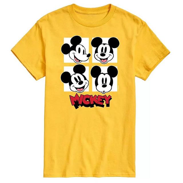 Disneys Mickey Mouse Mens Grid Graphic Tee Product Image