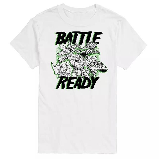 Big & Tall Transformers Battle Ready Graphic Tee, Mens Product Image