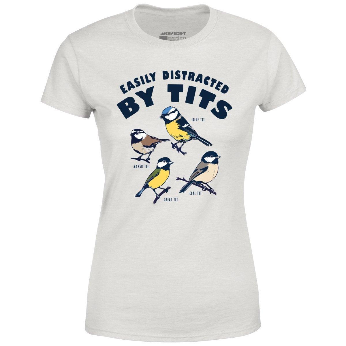 Easily Distracted Birds - Women's T-Shirt Female Product Image