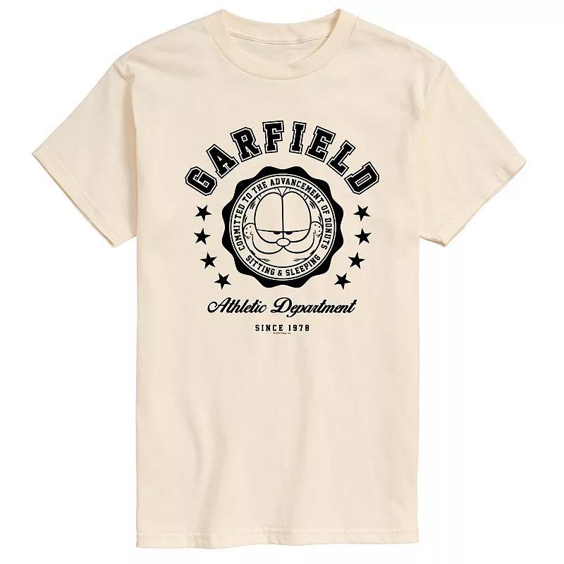 Mens Garfield Varsity Seal Graphic Tee Product Image