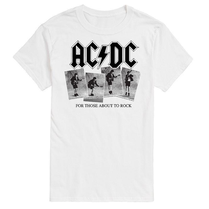 Mens Acdc About To Rock T-shirt Product Image