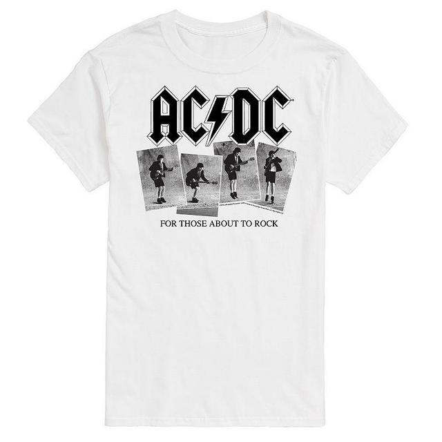 Big & Tall ACDC Photo Sequence Tee, Mens Product Image