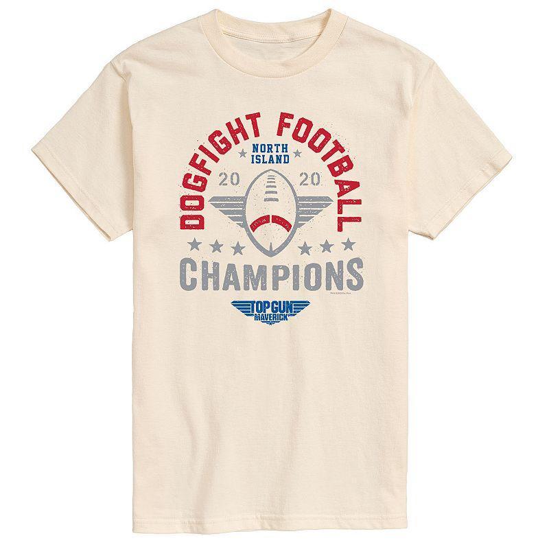 Mens Top Gun Maverick Dogfight Football Tee Product Image