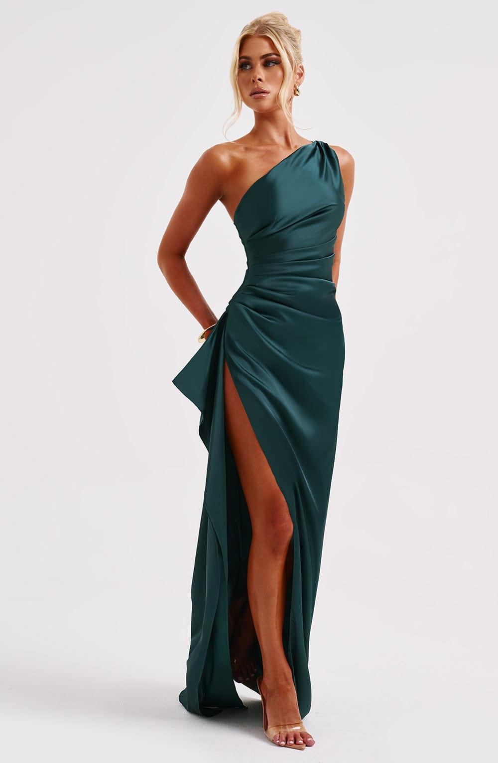 Ariel Maxi Dress - Emerald Product Image