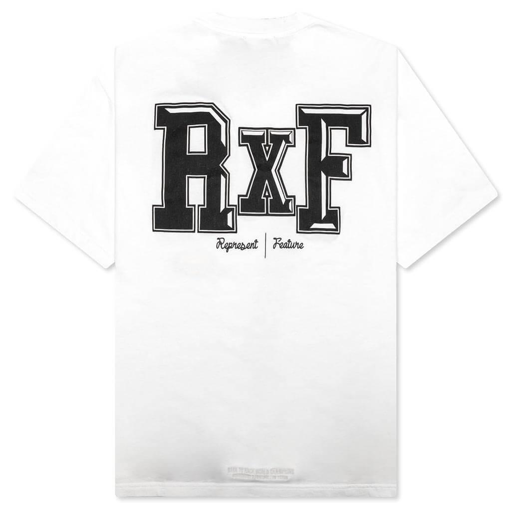 Feature x Represent Multi Logo T-Shirt - Flat White Male Product Image