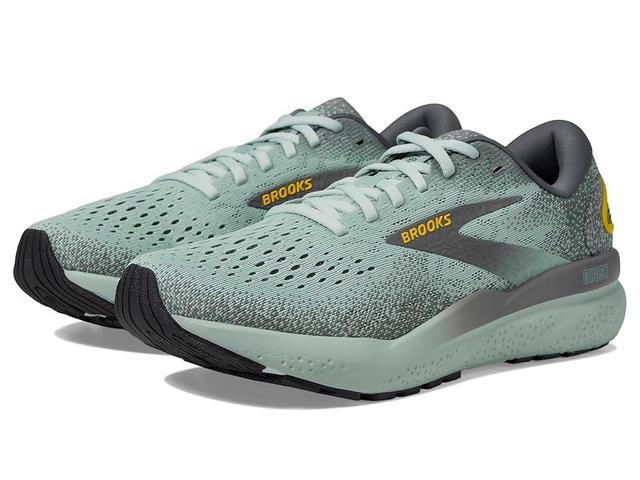 Brooks Ghost 16 (Cloud/Grey/Gold) Men's Shoes Product Image