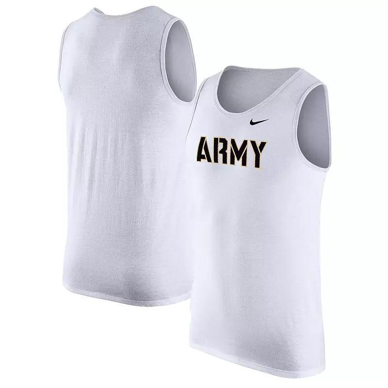 Mens Nike White Army Black Knights Tank Top Product Image