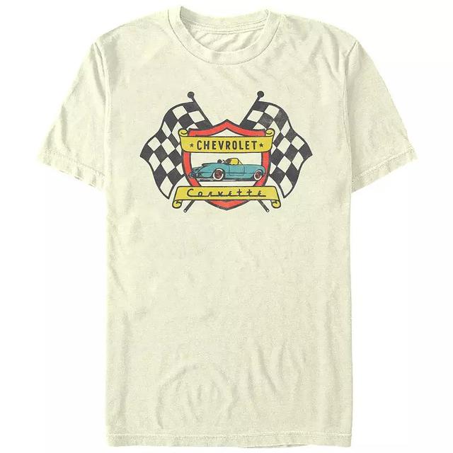 Mens Chevrolet Corvette Crest Graphic Tee Product Image