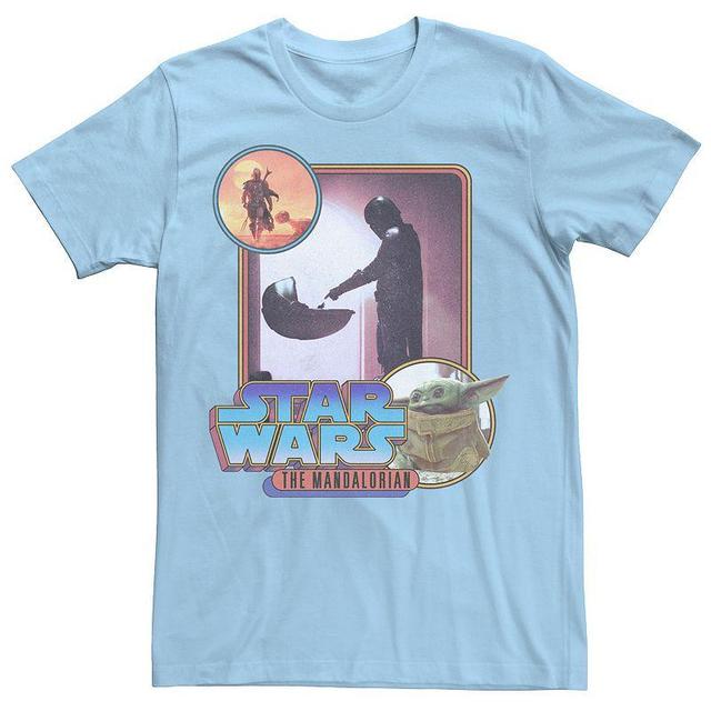 Mens Star Wars: The Mandalorian Retro Style Portrait Tee Product Image