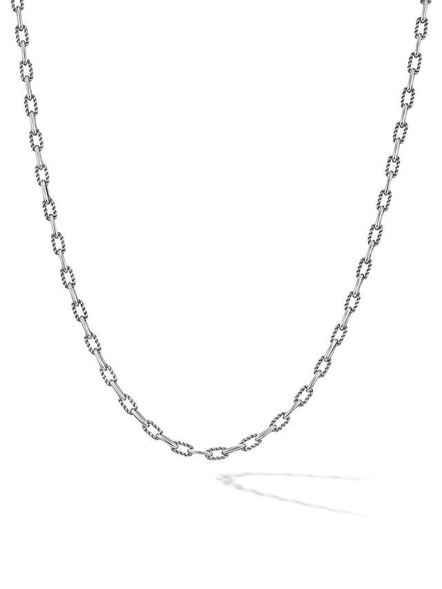 Mens DY Madison Chain Necklace in Sterling Silver Product Image