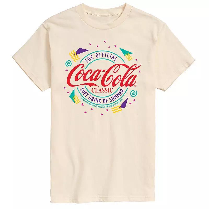 Mens CocaCola 90s Logo Graphic Tee Product Image