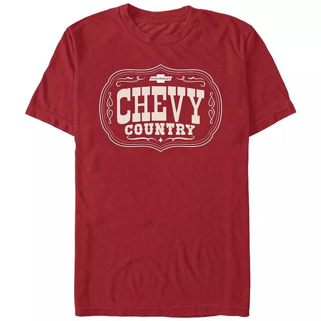 Mens Chevrolet Chevy Country Badge Graphic Tee Product Image