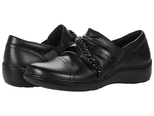 Clarks Cora Braid Shoe Leather) Women's Shoes Product Image