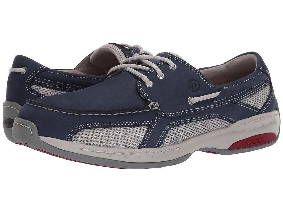 Dunham Captain (Navy Nubuck) Men's Slip on Shoes Product Image