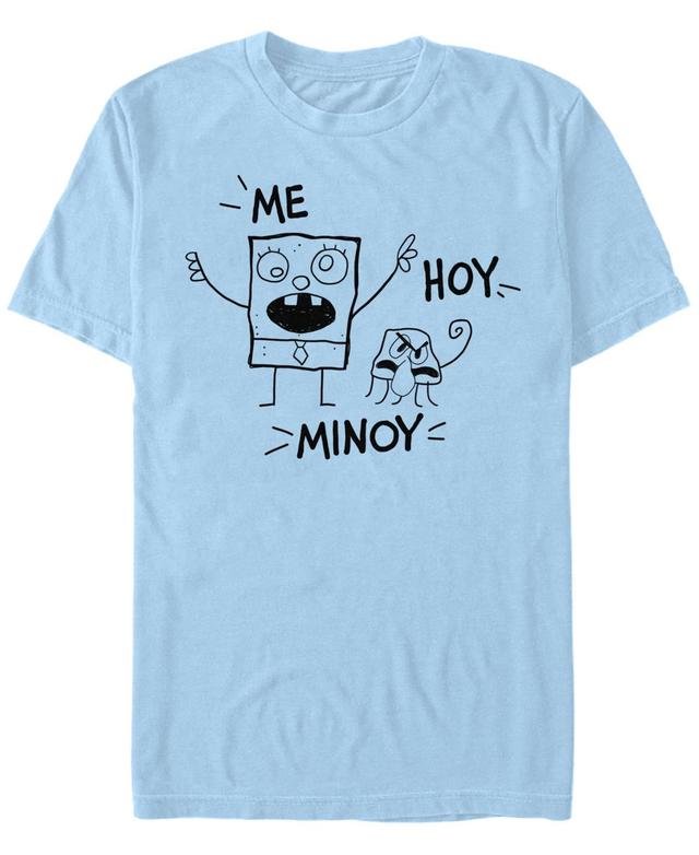 Mens Spongebob Me Hoy Minoy Doodlebob And Doodle Squid Tee Product Image