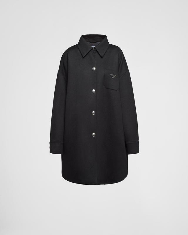 Cashgora oversized blouson Product Image