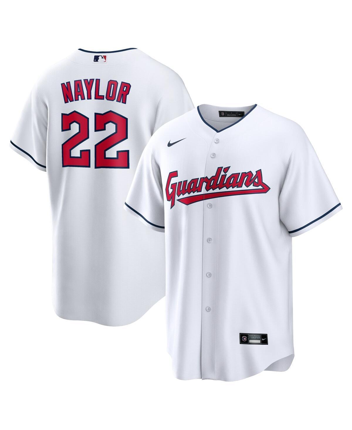 Mens Nike Josh Naylor White Cleveland Guardians Home Replica Jersey Product Image