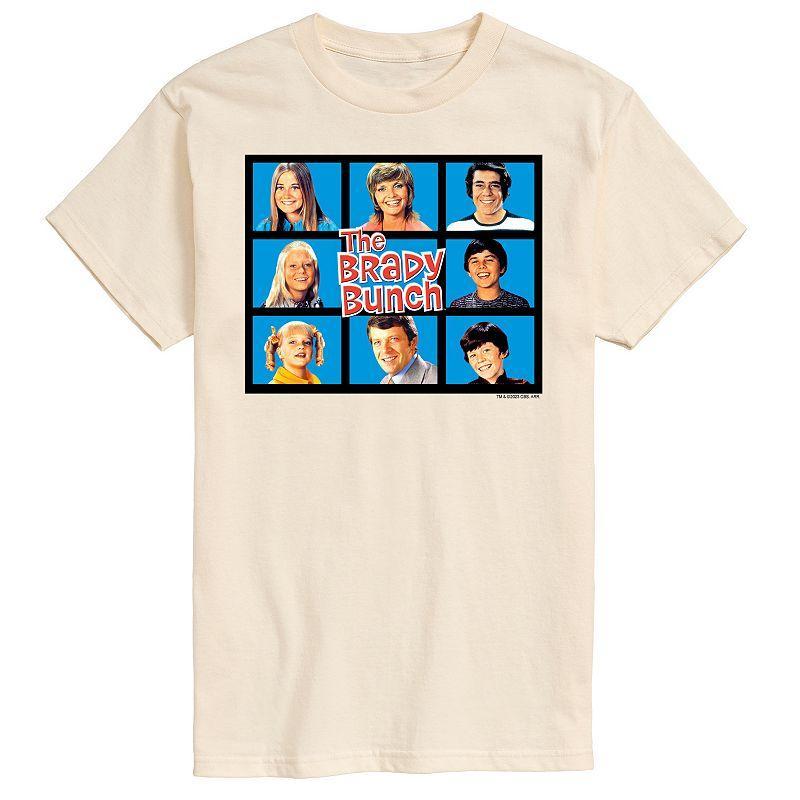 Mens The Brady Bunch Grid Graphic Tee Product Image