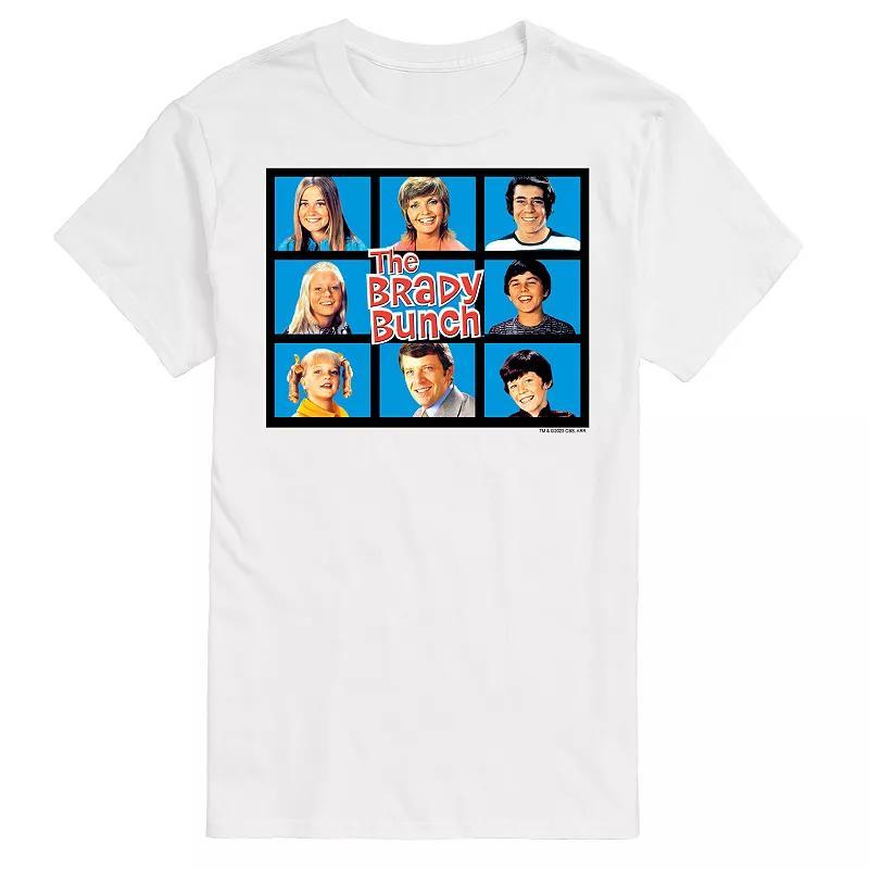 Mens The Brady Bunch Grid Graphic Tee Product Image