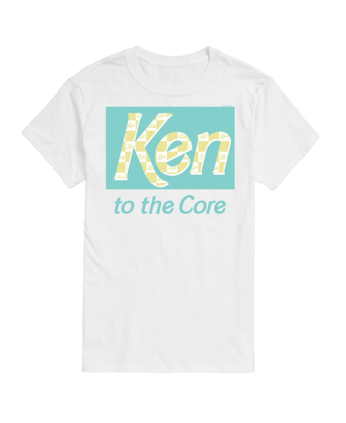 Mens Barbie Ken Pastel Checker Graphic Tee Product Image