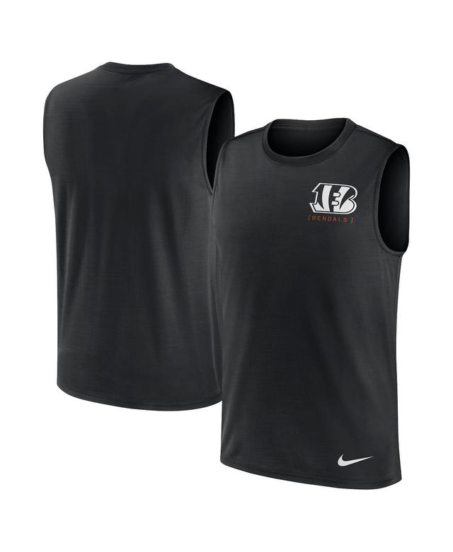 Nike Mens Black Cincinnati Bengals Muscle Tank Top Product Image