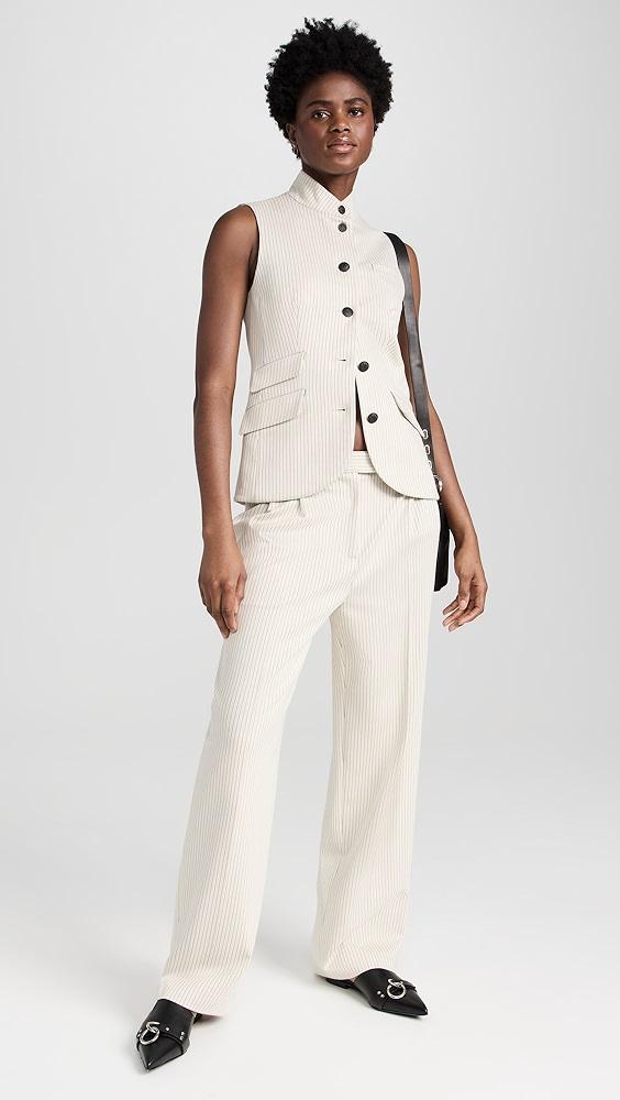 rag & bone Ponte Slade Vest | Shopbop Product Image