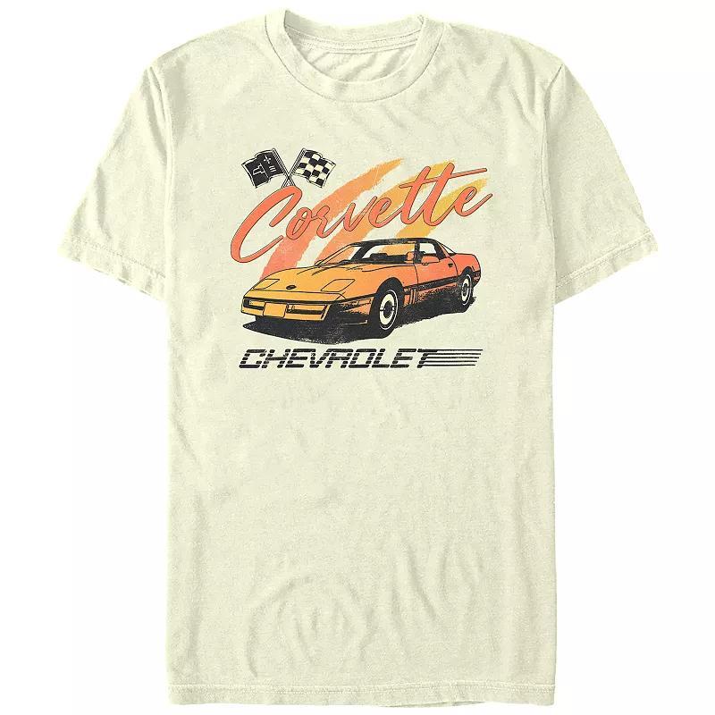 Mens Corvette Vintage Graphic Tee Product Image