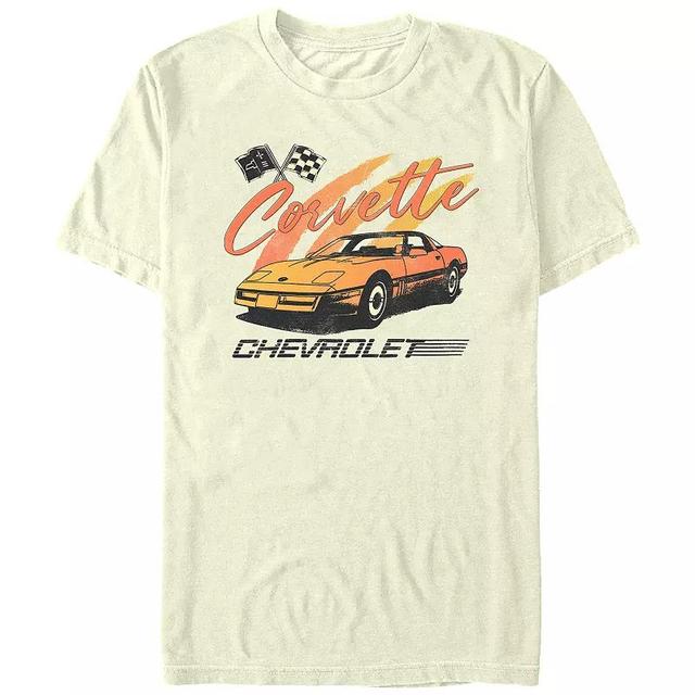 Mens Corvette Vintage Graphic Tee Product Image