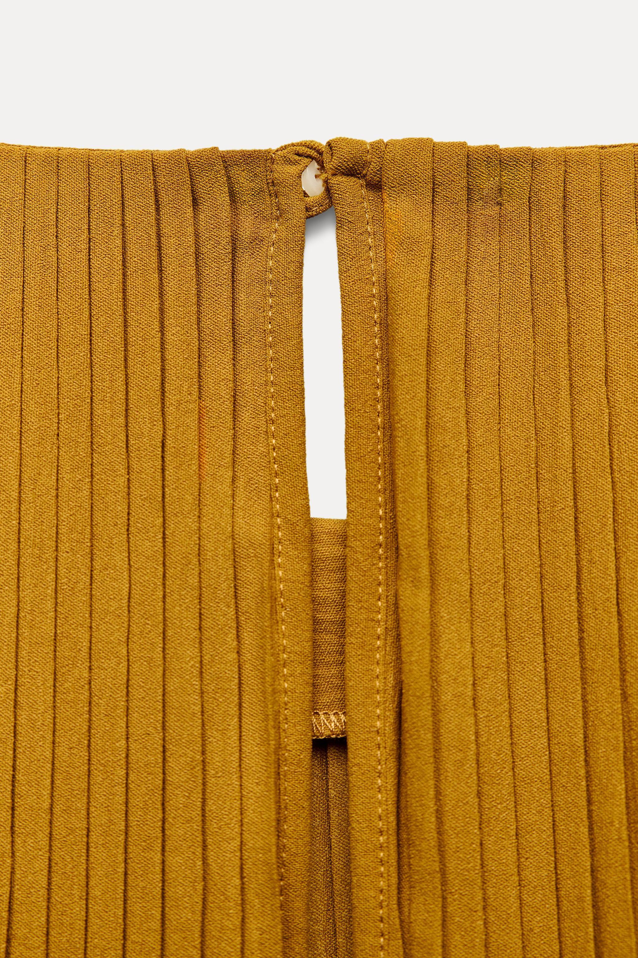 PLEATED ASYMMETRIC DRESS Product Image