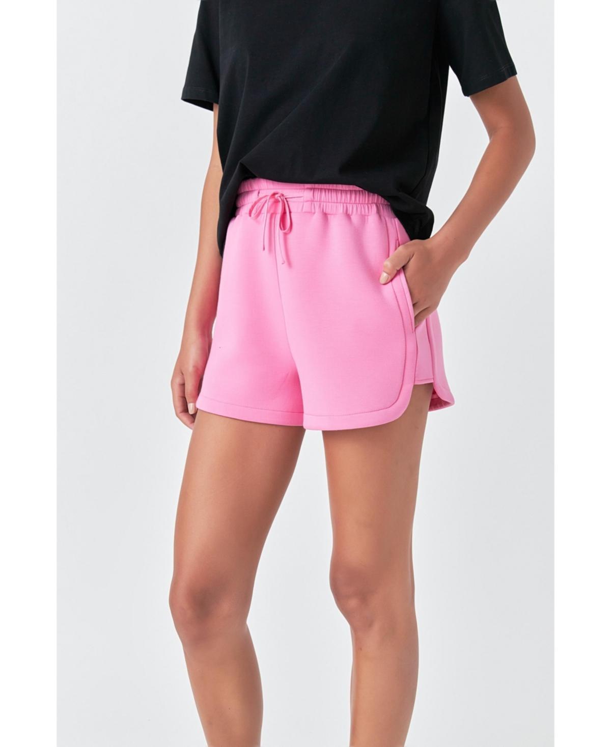 Grey Lab Womens Scuba Shorts Product Image