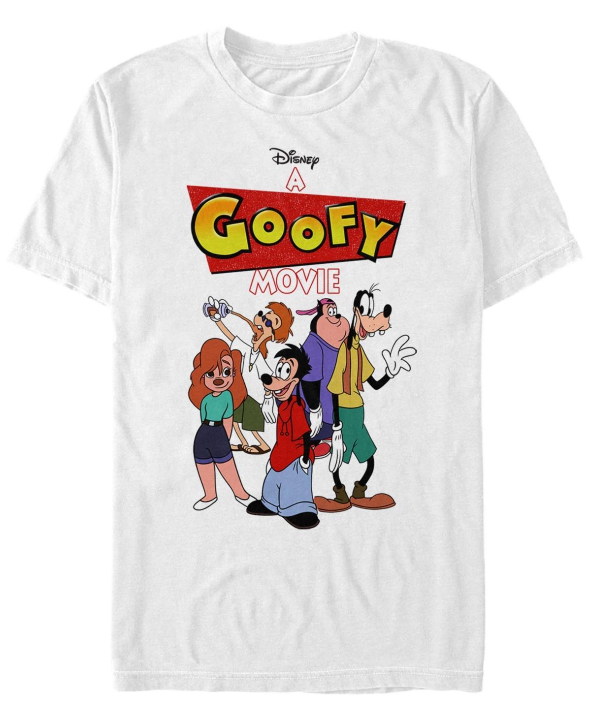 Disneys A Goofy Movie Group Shot Logo Mens Graphic Tee Product Image