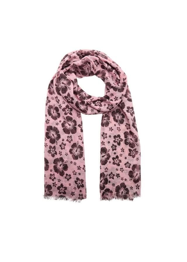 Floral print scarf - Women | MANGO USA Product Image