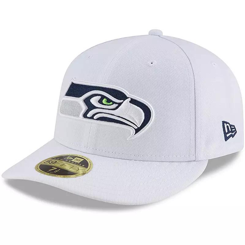 Mens New Era Seattle Seahawks Omaha Low Profile 59FIFTY Fitted Hat Product Image