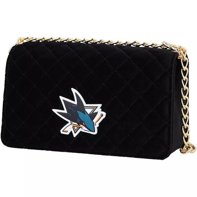 Womens Cuce San Jose Sharks Velvet Team Color Bag Product Image