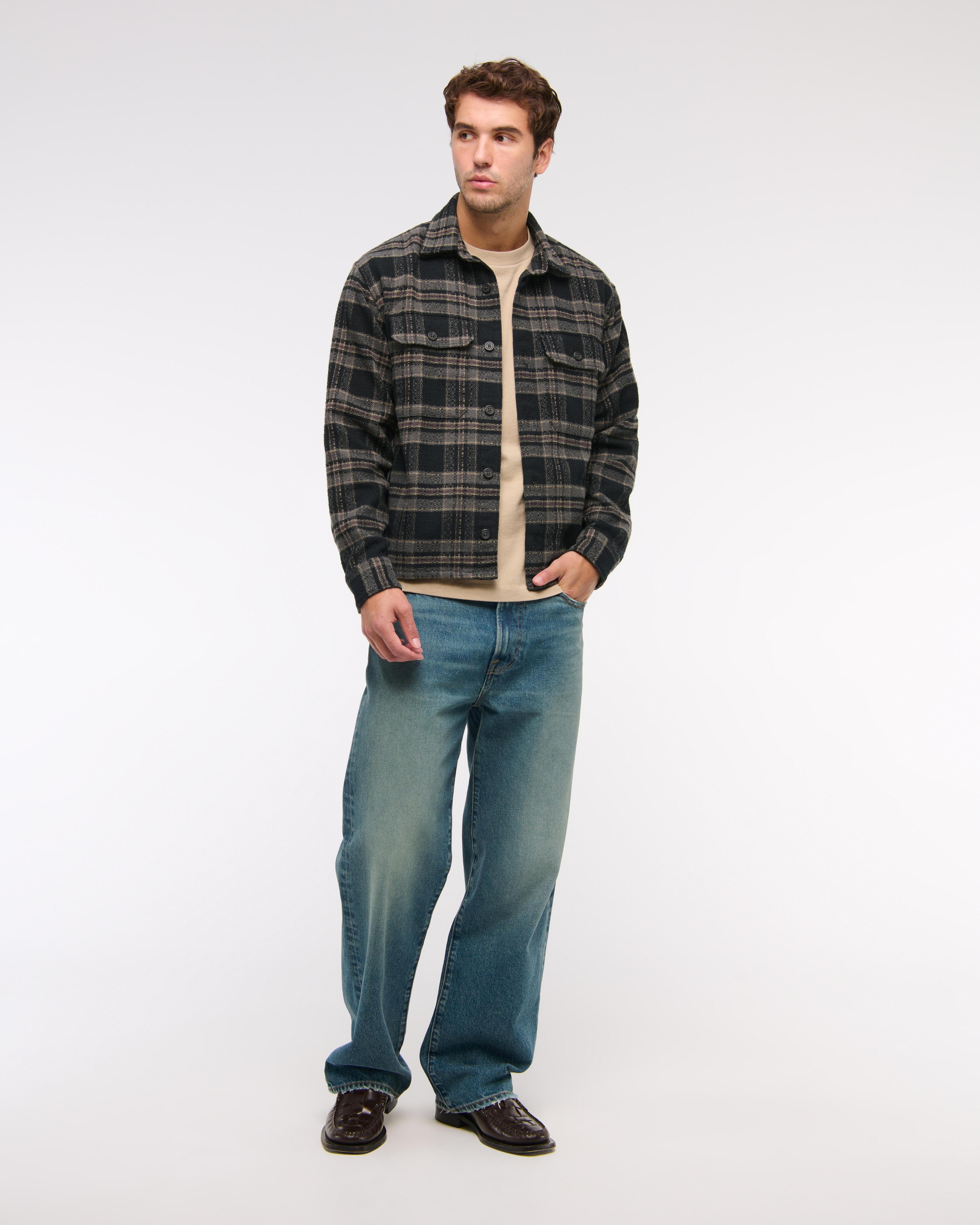 Flannel Shirt Jacket Product Image