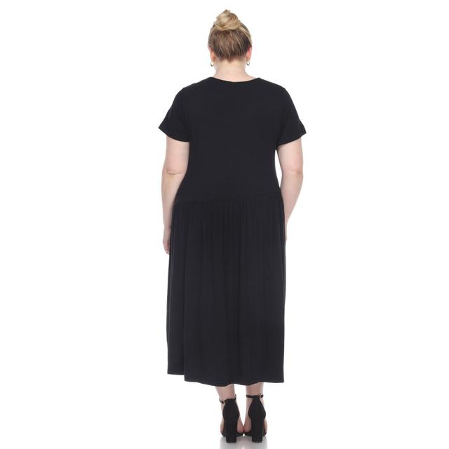 Short Sleeves Maxi Dress - Plus Product Image