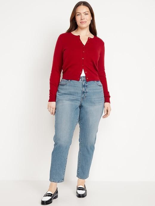 Curvy High-Waisted OG Straight Ankle Jeans Product Image