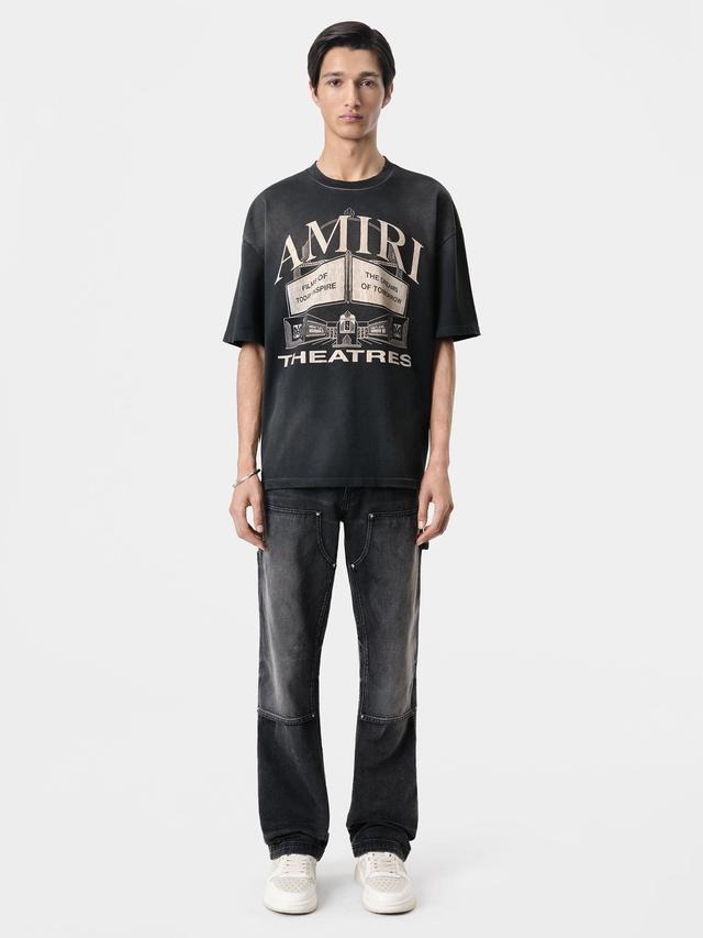 AMIRI THEATRES OVERSIZED TEE - Black Male Product Image