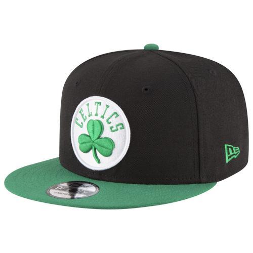 New Era Mens Boston Celtics New Era Celtics 2T T/C - Mens Black/Green Product Image