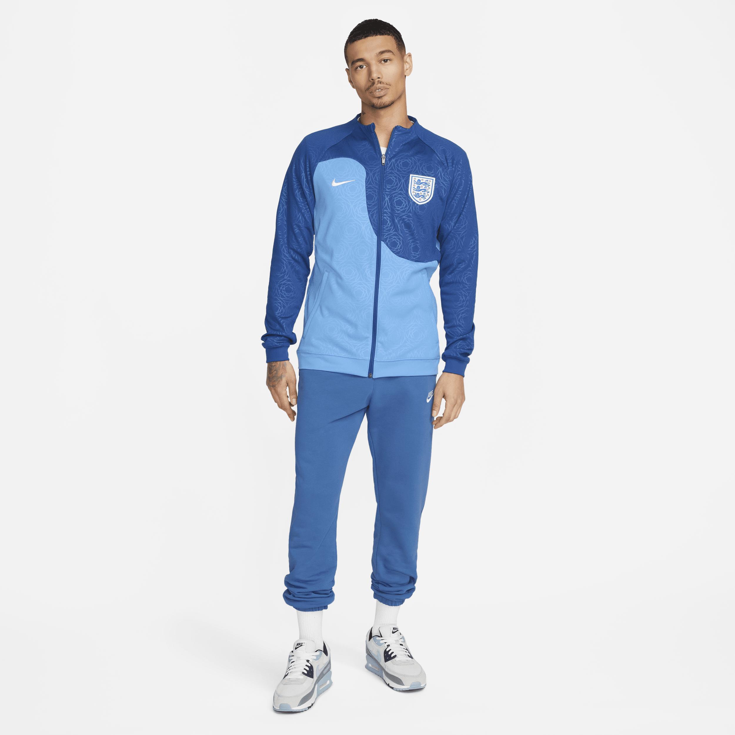 Mens Nike Blue England Womens National Team 2003 Academy Pro Anthem Raglan Performance Full-Zip Jacket Product Image