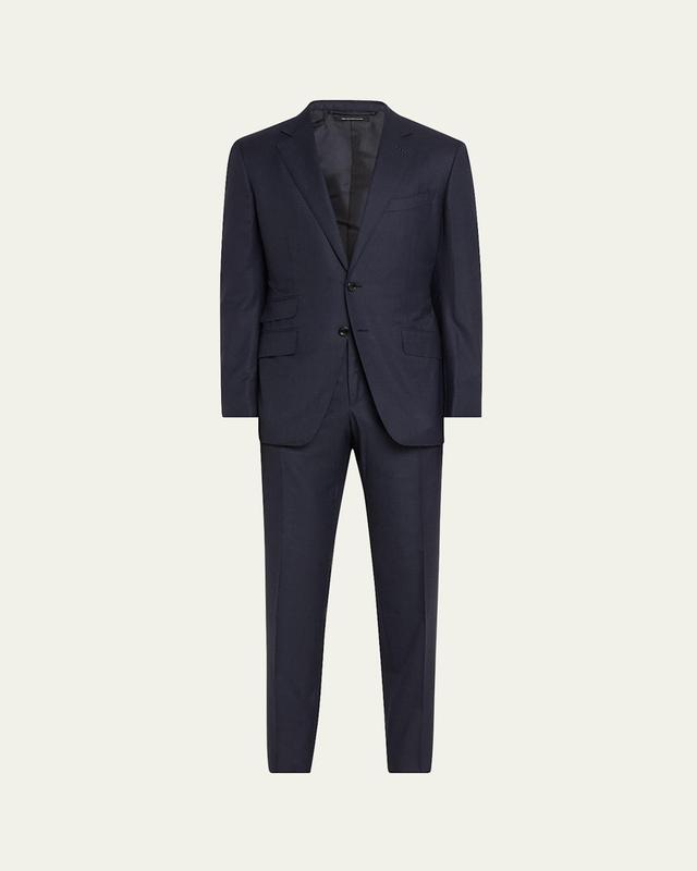 Mens OConnor Wool Plaid Suit Product Image