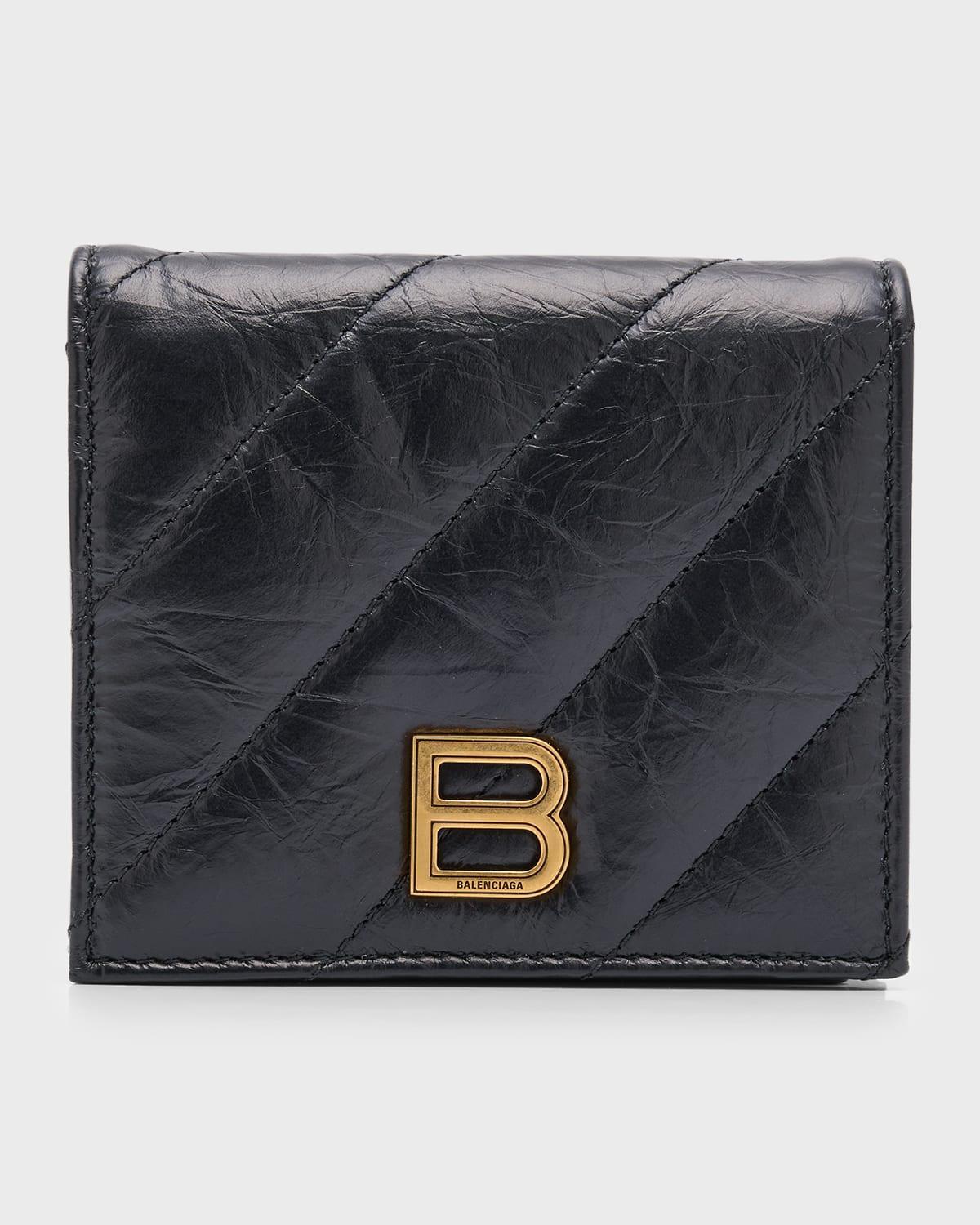 Womens Crush Flap Coin And Card Holder Quilted Product Image