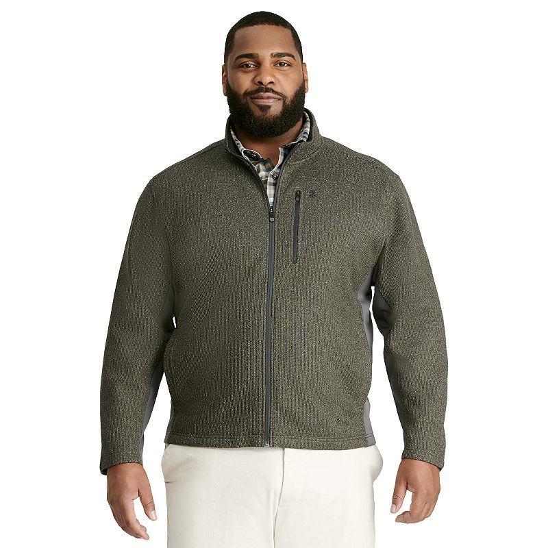 Big & Tall IZOD Shaker Fleece Jacket, Mens Product Image