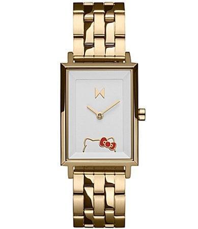 MVMT Womens Ionic Plated Gold Steel Bracelet Watch Product Image