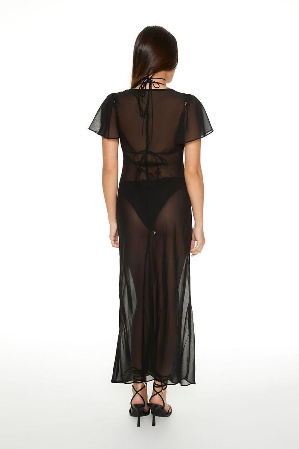 Sheer Chiffon Maxi Dress | Forever 21 Product Image