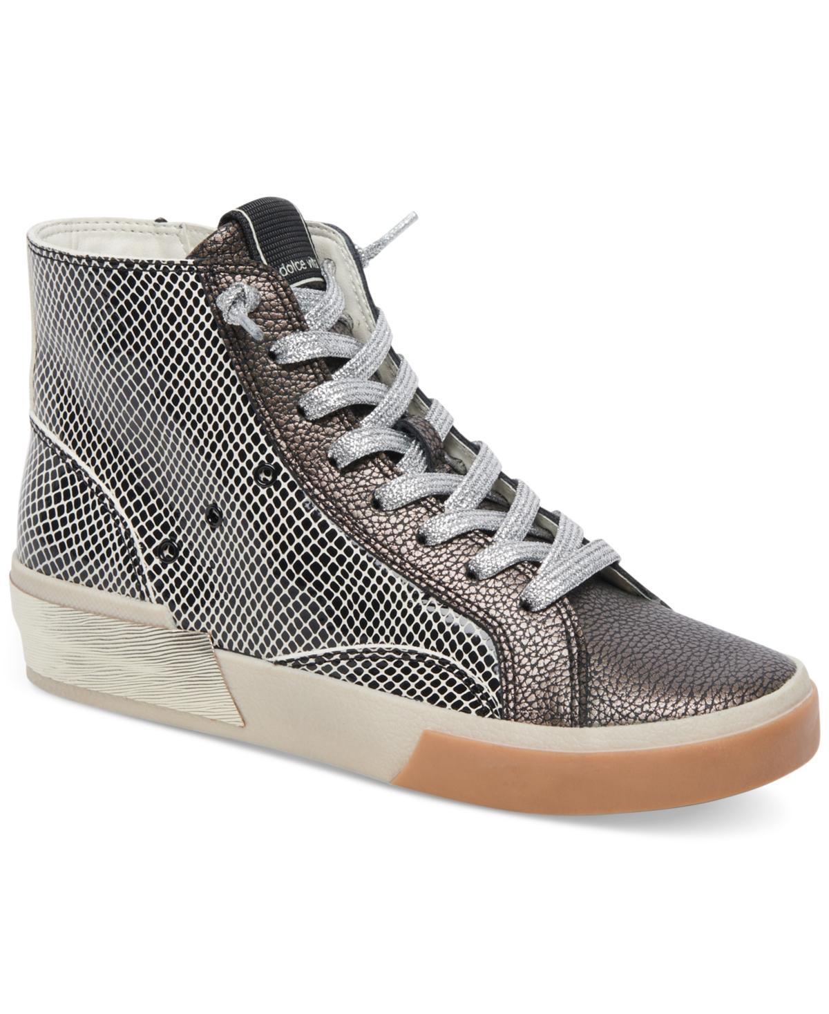 Dolce Vita Womens Zohara High-Top Lace-Up Sneakers Womens Shoes Product Image