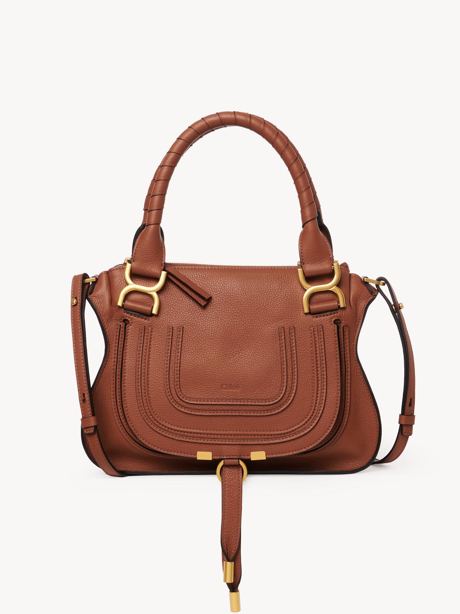 Marcie bag in grained leather Product Image