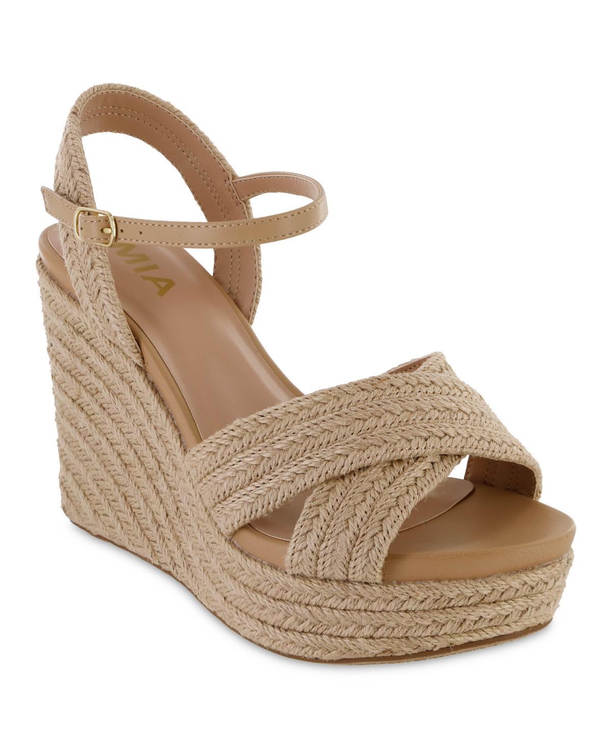 Mia Womens Alouette Wedge Sandals Product Image